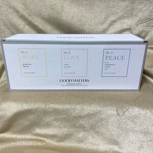 Good Matters Living Well Candle Set